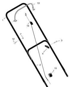 Part Location Diagram of 1101828E701 Murray DISCONTINUED
